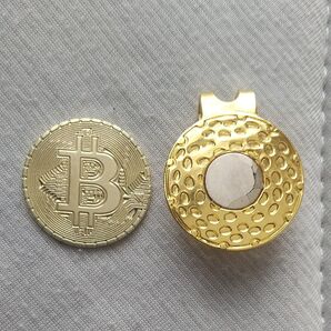 マーカー ゴールド マグネット式 ビットコイン