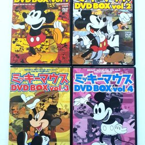 宝島社 ミッキーマウス DVD BOX Vol.1~Vol.4 セット