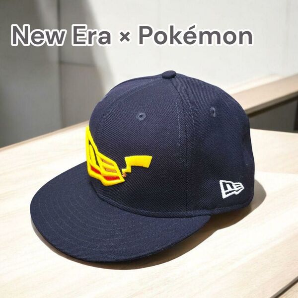 New Era×ポケモン コラボキャップ ネイビー814249