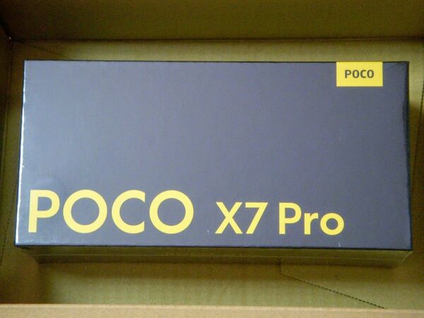 Xiaomi ☆ Poco X7 Pro グリーン ☆ 8GB/256GB ☆ 日本国内版 ☆ 未開封品