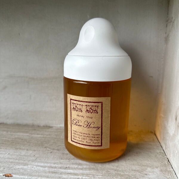 令和6年6月採蜜 新蜜 国産蜂蜜 あかしあ 330g トンガリ容器ハチミツ はちみつ 純粋はちみつ 生蜂蜜 非加熱 新蜜