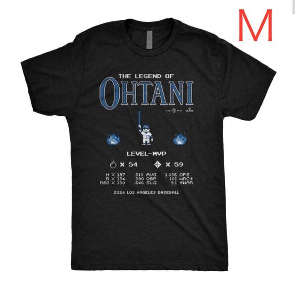 MLB 大谷 翔平 2024 MVP記念 The Legend Of Ohtani Tシャツ ドジャース Mサイズ
