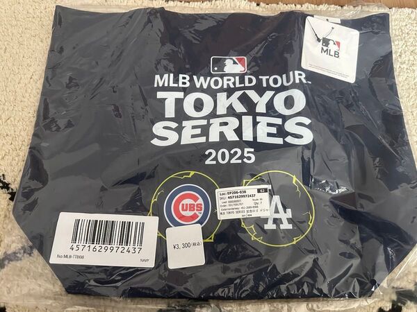 【新品未開封】MLB TOKYO SERIES 東京シリーズ トートバッグ ネイビー 開幕戦