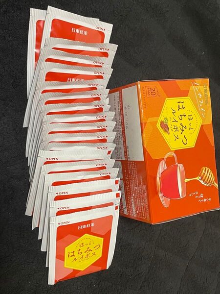 日東紅茶 ほっと はちみつルイボス ティーバッグ 18袋 ノンカフェイン 紅茶 ルイボスティー