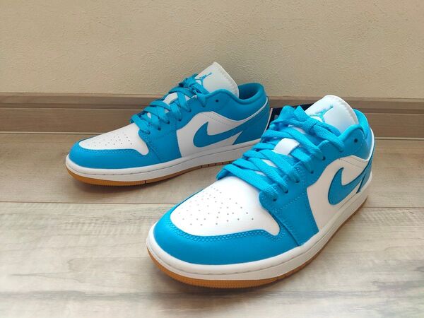 24.5cm 新品 NIKE WMNS AIR JORDAN 1 LOW ナイキ エアジョーダン エア ジョーダン 1 ロー 青