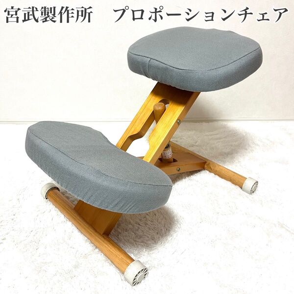 宮武製作所 プロポーションチェア バランス チェア 姿勢がよくなる椅子 姿勢矯正