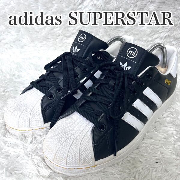 極美品 adidas SUPERSTAR スーパースター レザー mi 26.5