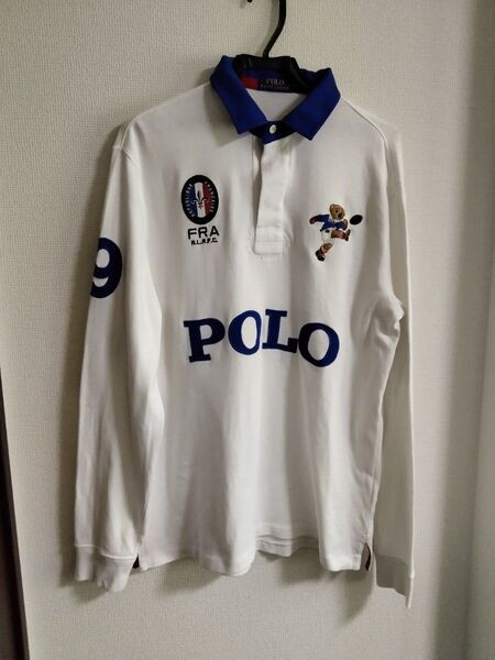 美品 Polo Ralph Lauren ポロベア ラガーシャツ ラグビーW杯
