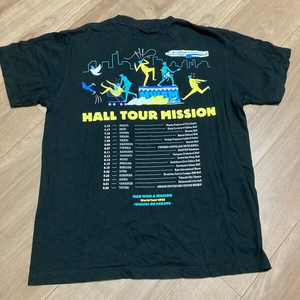 MAN WITH A MISSION ライブTシャツ M