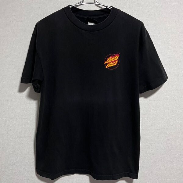 90s-00s Santa Cruz Tシャツ nhs Fire フェード
