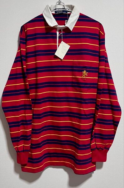 POLO Ralph Lauren ラガーシャツ ポロシャツ USA製 デッド