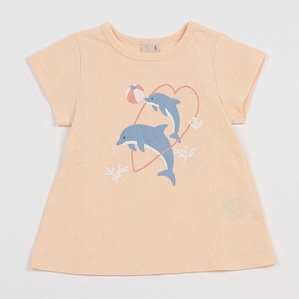 【新品】 プティマイン girls半袖Tシャツ 120 綿100%