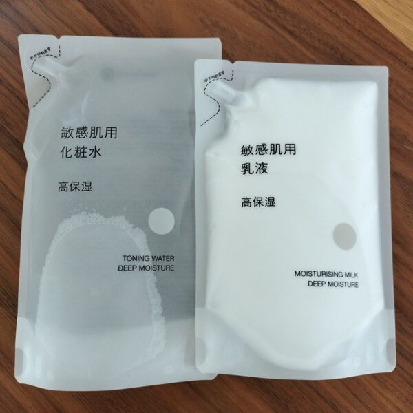 ★無印良品 敏感肌用化粧水&乳液(高保湿)詰替セット★