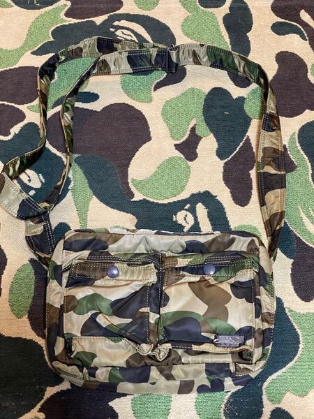 PORTER BAPE タンカー 最初期 ポーター ア ベイシング エイプ 美品