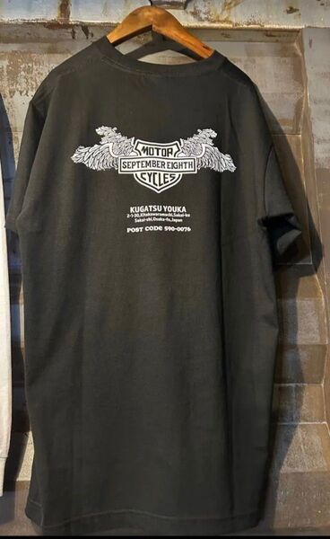 ☆★ラスト1点☆★九月八日 コブクロ 黒田さん Tシャツ 黒 L おまけ付 名刺
