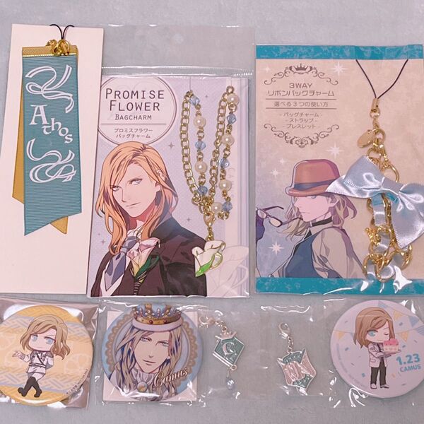 うたプリ カミュ まとめ売り バッグチャーム 缶バッジ うたの☆プリンスさまっ♪