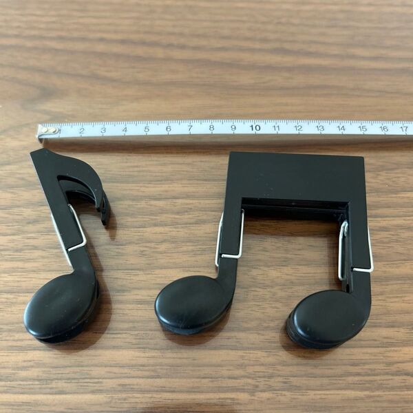 音符 クリップ 2個セット