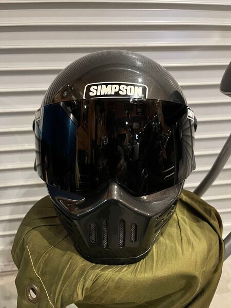 SIMPSON シンプソン フルフェイス NORIX M30 ガンメタ サイズS オマケ付き