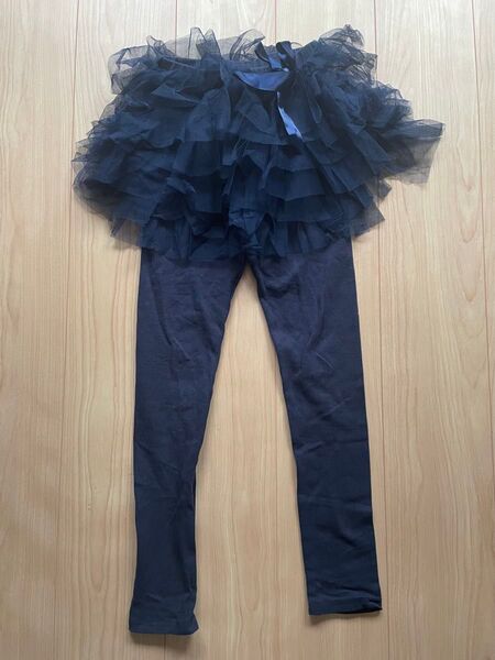 子供服Bee des Beeチュールスカート付きレギンス 140㎝