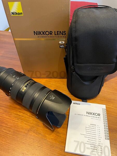 ジャンク AF-S NIKKOR 70-200 f2.8G ED VRⅡ AF不動