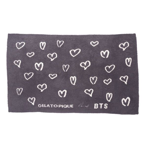 BTS×GELATO PIQUE ブランケット グレー