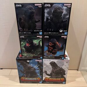 ゴジラ フィギュア 鎮座獣 怪獣咆哮撃 東宝怪獣シリーズ GODZILLA まとめ売り