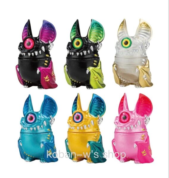 全6種 コンプリート 単眼コウモリ アイビー BOX TOY ボックスバージョン カゲマルデザイン KAGEMARU ボックス