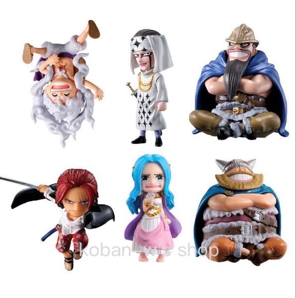 全6種 コンプリート ワンピの実 第二十二海戦 第22海戦 フィギュア ONE PIECE ジャンプ ワンピース ルフィ ガチャ