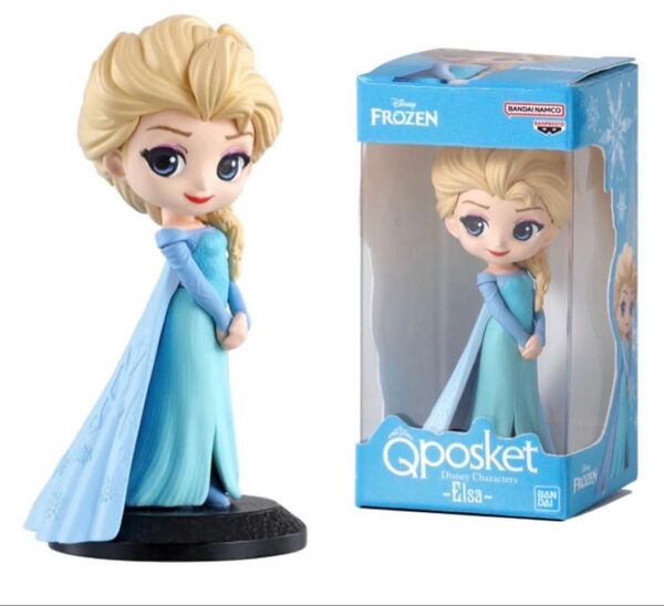 エルサ 1種 Qposket2 キューポスケット ガチャ フィギュア アナと雪の女王 アナ雪 カプセルトイ ミニチュア