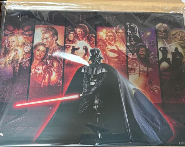 【送料無料】STAR WARS スターウォーズハッピーくじ A賞 ダース・ベイダー BIGアクリルパネル