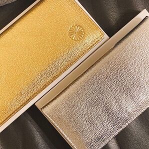【新品未使用】皇居限定 ゴールド&シルバー 長財布 セット