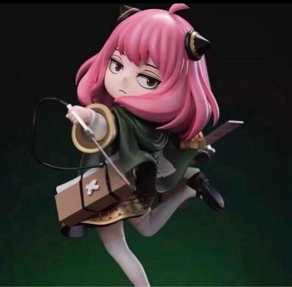 スパイファミリー アーニャ 進撃の巨人リヴァイ兵長 フィギュア