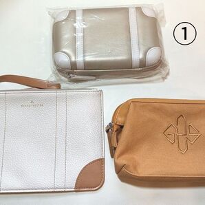 3個セット GLOBE-TROTTER グローブトロッター&ETTINGERエッティンガーANA ビジネスクラスアメニティ