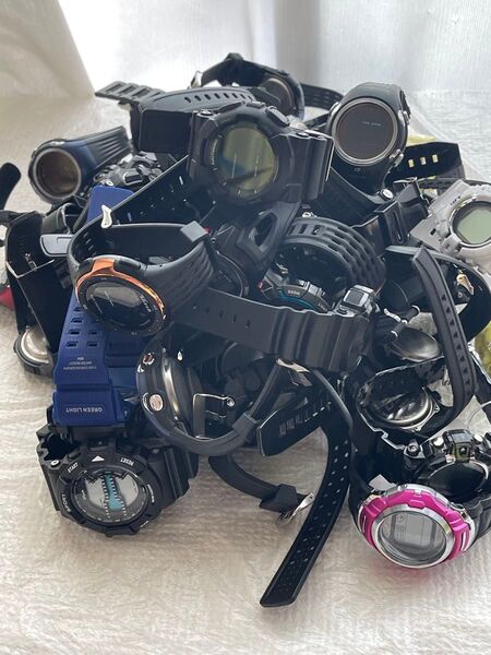 デジタル腕時計セットジャンク品