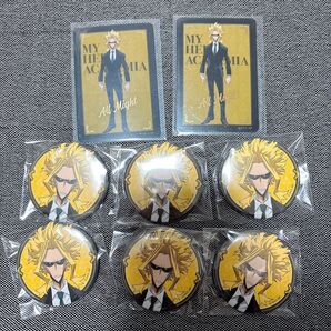 僕のヒーローアカデミア グリニッシュ 缶バッジ クリアカード オールマイト
