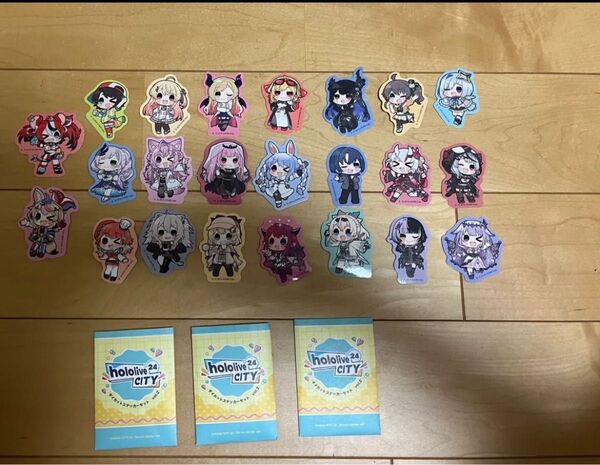 ホロライブ ダイカットステッカー ミニ封筒