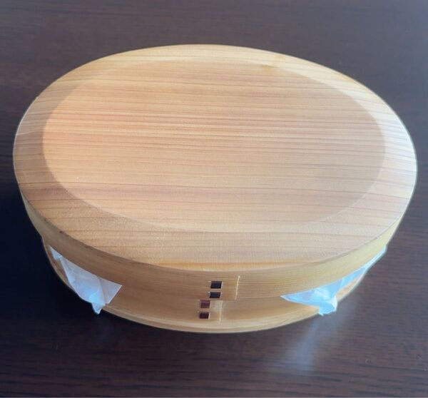 新小判型 一段弁当箱 赤身750ml 木製 曲げわっぱ弁当箱ランチボックス 杉