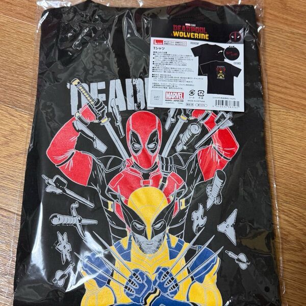映画 デッドプール&ウルヴァリン Tシャツ Lサイズ 劇場グッズ マーベル公式グッズ 完売品 オフィシャルグッズ