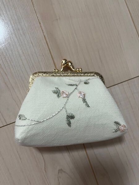がま口 ポーチ 小物入れ 小銭入れ 花柄 財布