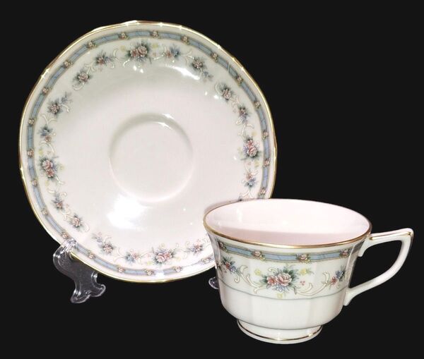 B36 ノリタケ アイボリーチャイナ GREELAY 未使用品 カップ&ソーサー ティーカップ コーヒーカップ