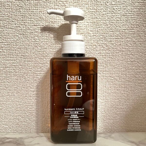 haru kurokami 黒髪スカルプ 天然由来 無添加 シャンプー 400ml