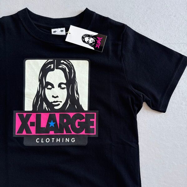 【未使用タグ付き】X-girl × X-LARGE 半袖Tシャツ