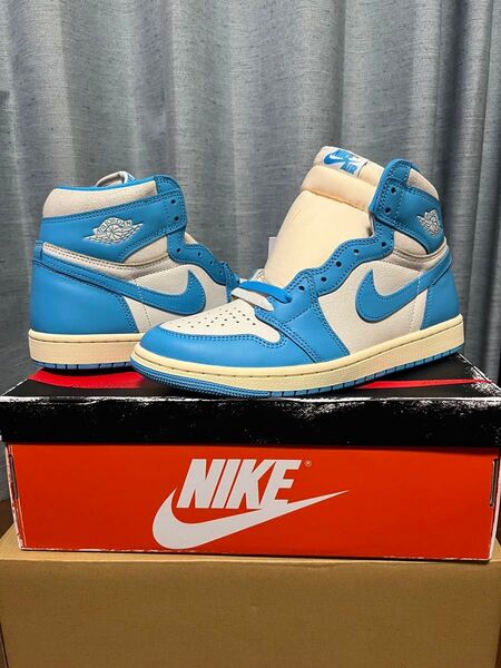 Nike Air Jordan 1 High OG "UNC Reimagined"エアジョーダン1 UNC リイマジンド26.5