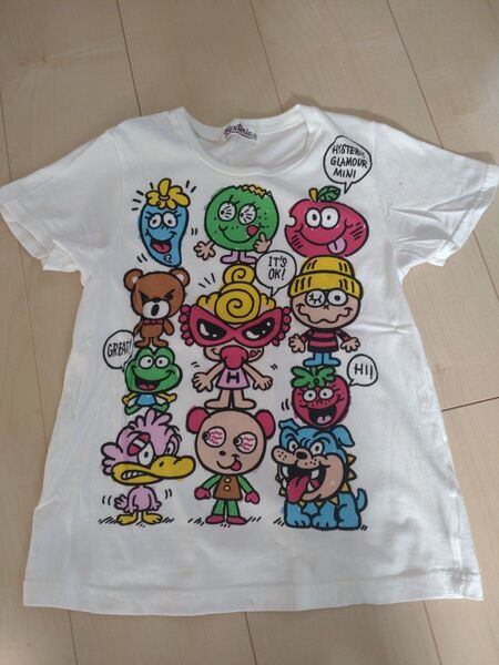 HYSTERICMINI ヒステリックミニ 半袖Tシャツ 110 白