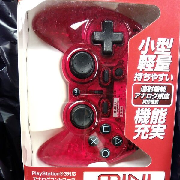 HORI PS3用 小型軽量コントローラー レッド 未使用