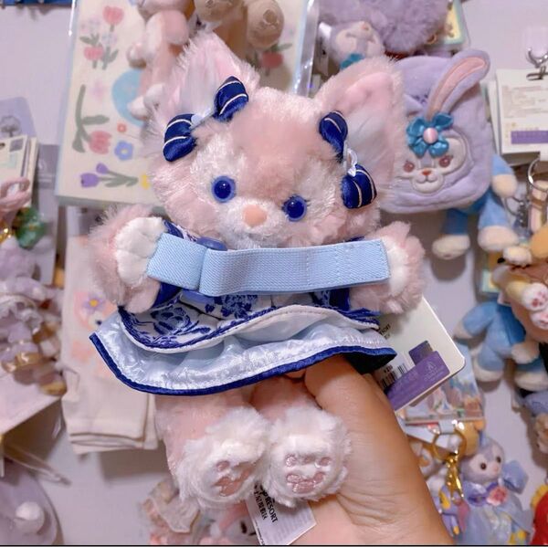 【現地購入☆正規品】リーナベル 青花 ぬいぐるみカーテンホルダー 上海ディズニー