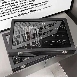 アクセサリーディスプレイケース ブラック