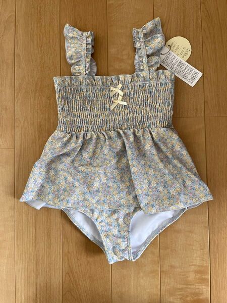 バースデイ テータテート 花柄ワンピース水着 110 新品