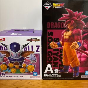 一番くじ ドラゴンボール A賞 超サイヤ人4孫悟空 E賞 フリーザ MASTERLISE