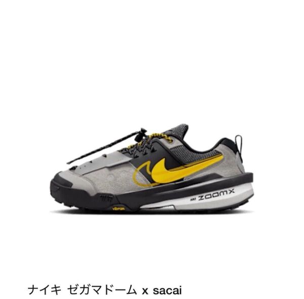 sacai × Nike Zegamadome "Matte Silver" 29cm ナイキゼガマドームsacai